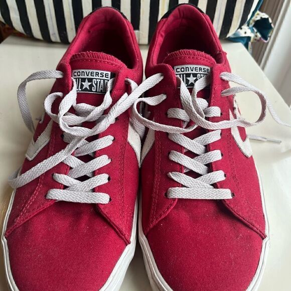 Converse Men’s All-Stars Red Canvas main image 8